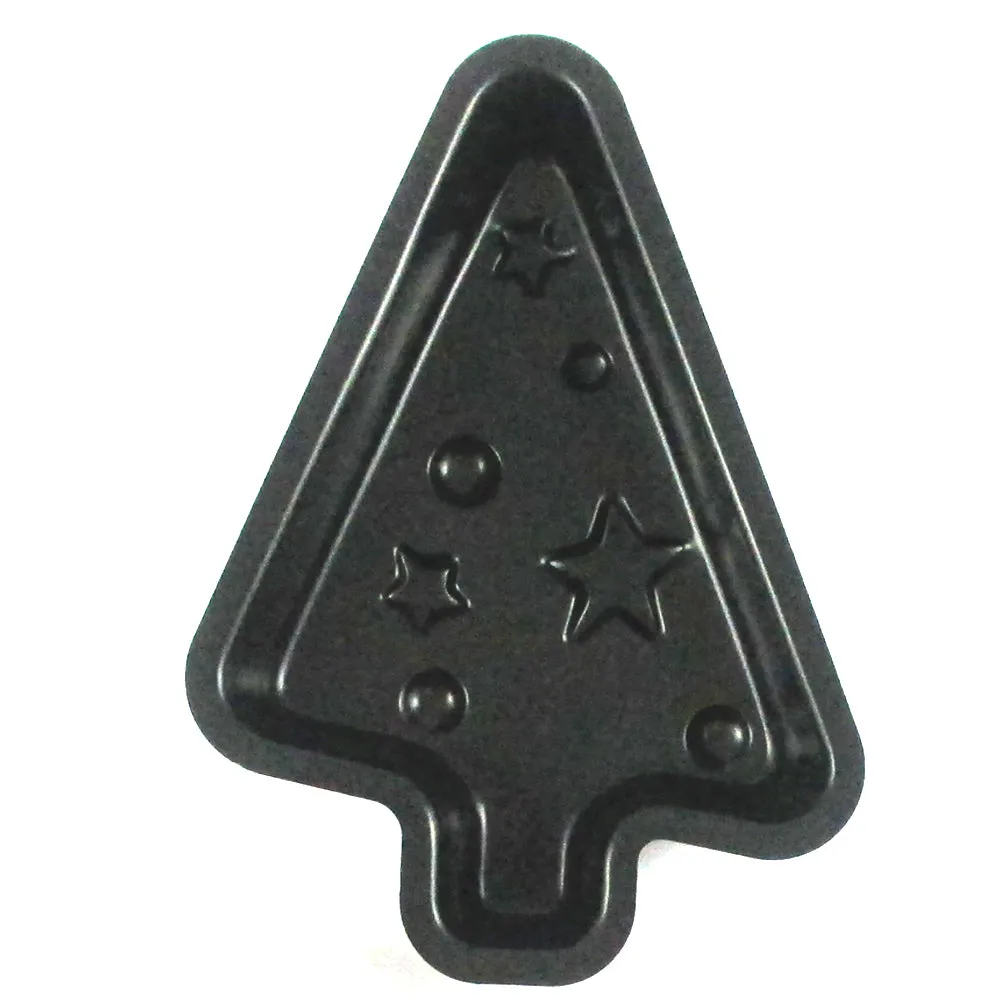 Christmas Tree Baking Pan Mold Metal Cookie Cutter Mini Cake Pan Holiday Party !