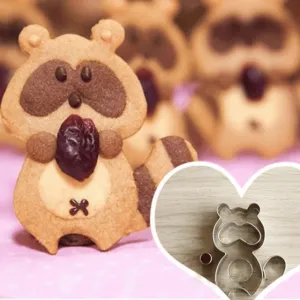 Funny Hamster Shaped Eco-Friendly Stainless Steel Cookie Cutter