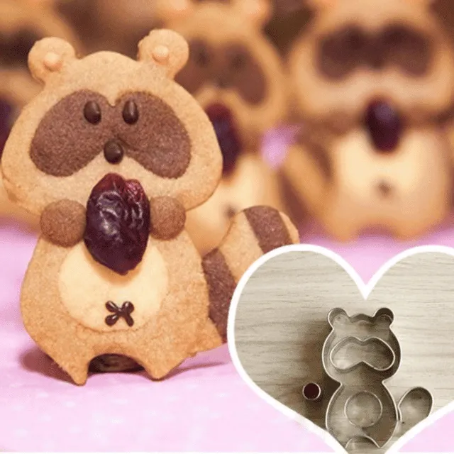 Funny Hamster Shaped Eco-Friendly Stainless Steel Cookie Cutter
