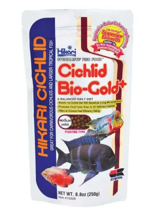 Hikari USA Cichlid BioGold  Pellet Fish Food 1ea/2.2 lb, MD
