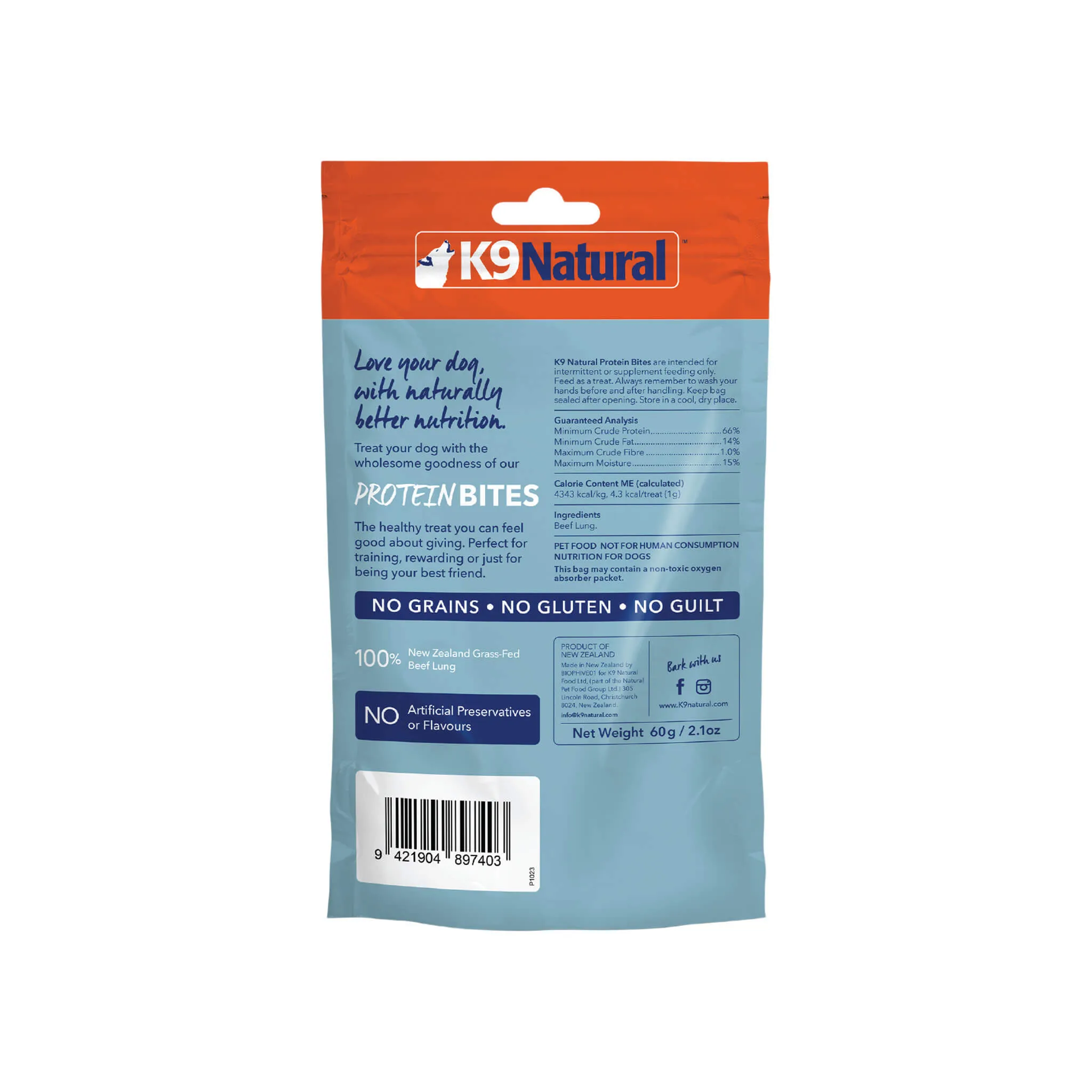 K9 Natural Air Dried Dog Treats