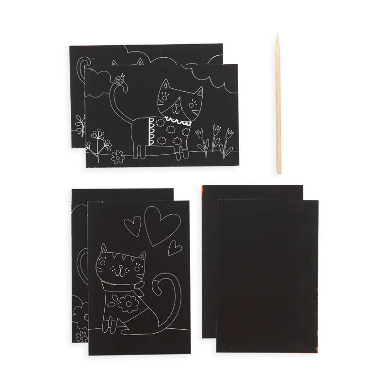 Mini Scratch & Scribble - Cutie Cats