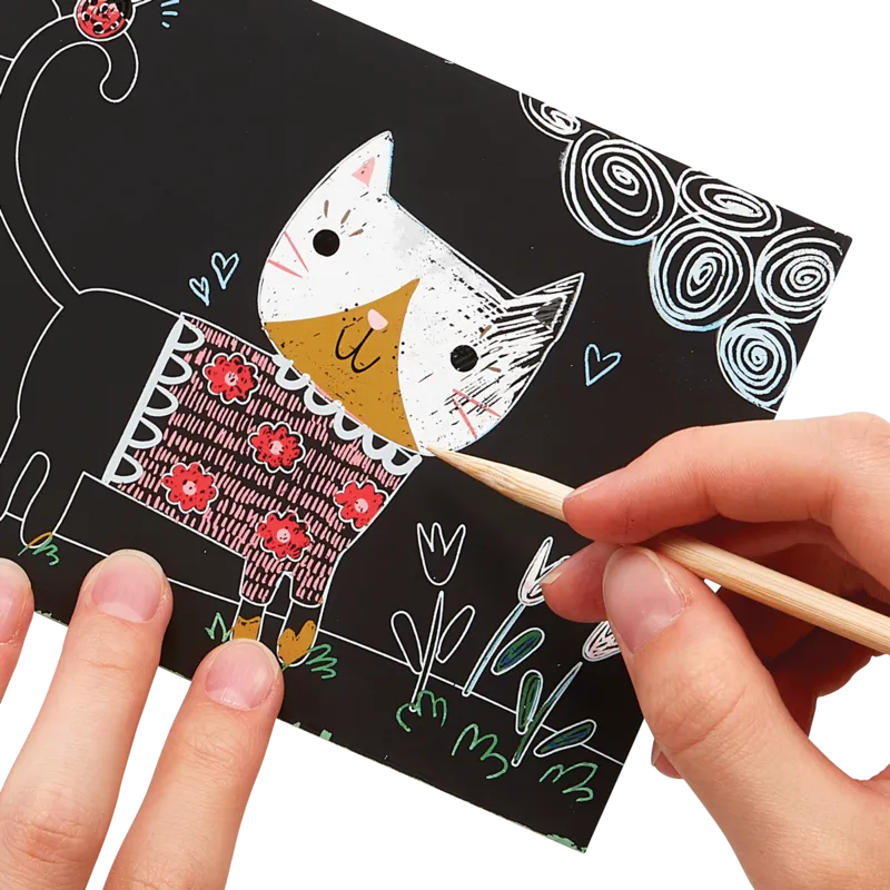 Mini Scratch & Scribble - Cutie Cats