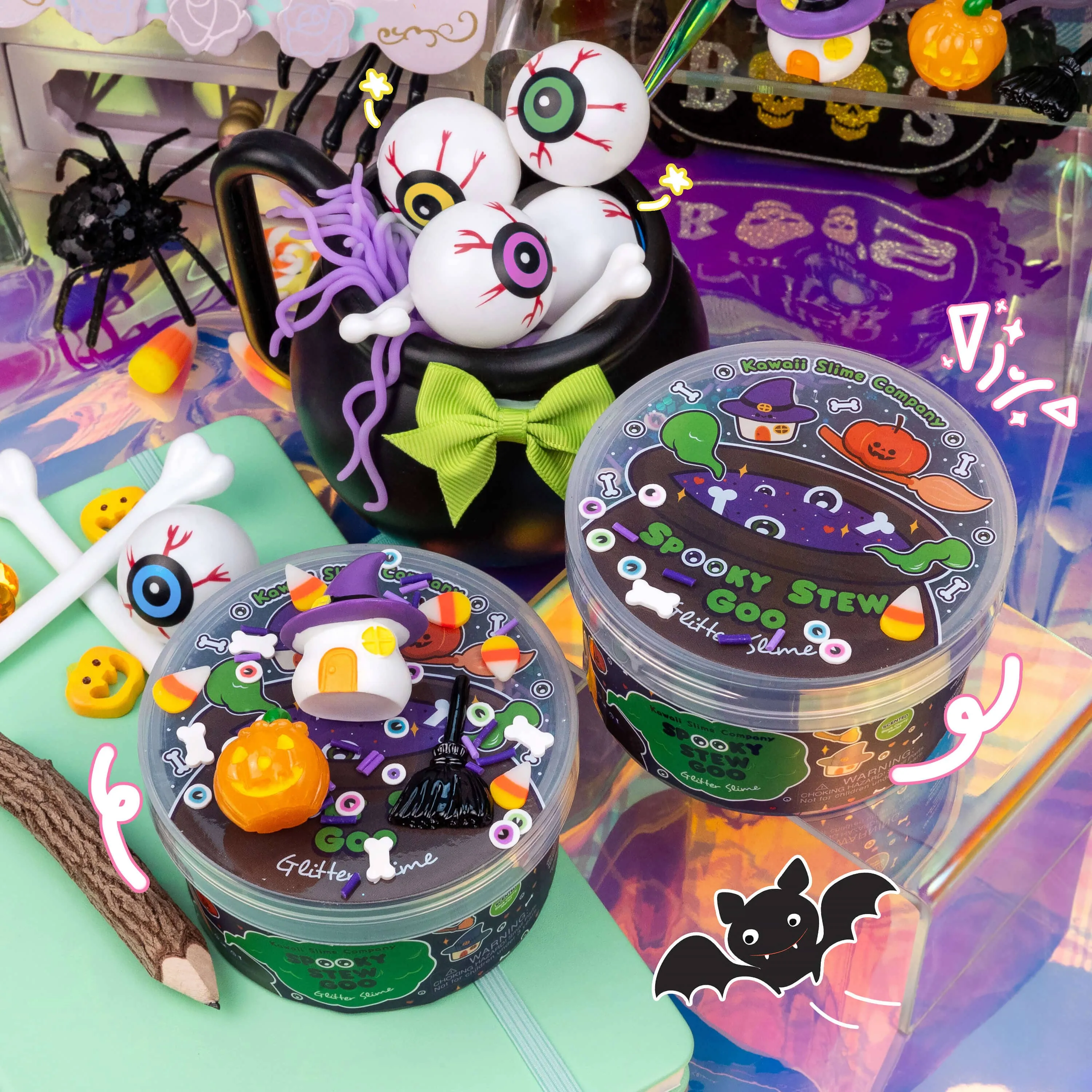 Spooky Stew Goo Glitter Slime