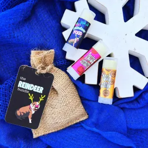 The Reindeer Bundle! Holiday Lip Balm Bundle Gift Set